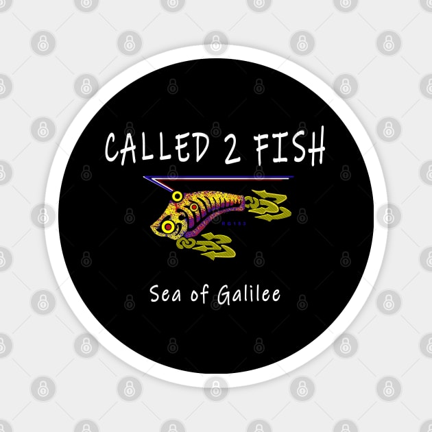 Great Commission, Called 2 Fish Sea of Galilee Magnet by The Witness